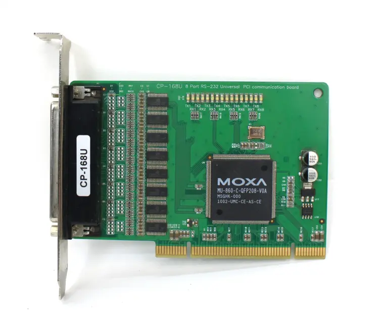 Used MOXA CP-168U I/O Boards & Replacement Parts | Industrial Parts R Us Inc. #359858