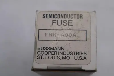 NEW Bussmann FWH-400A High Speed Fuse STOCK K-3747