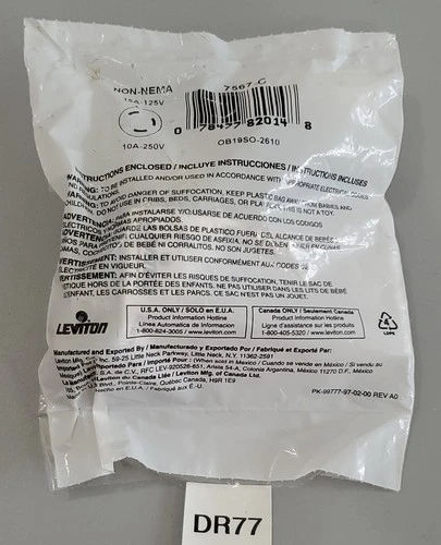 NEW Leviton 7567-C