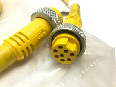 USED CROUSE-HINDS 30' EXTENSION CABLE, 8 PIN POLE, ALUMINUM NUT