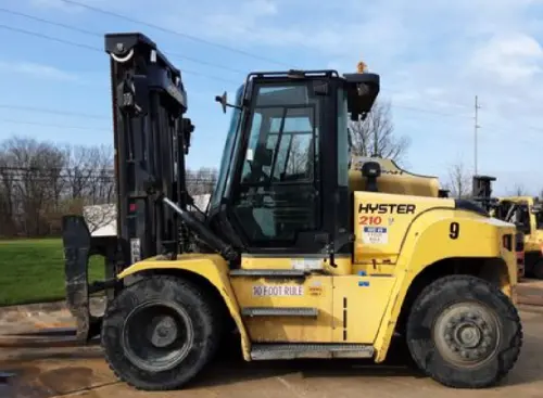 Used 2020 HYSTER H210XD Internal Combustion Forklifts: Pneumatic Tire Pennsylvania US | National Lift Equipment #1382246