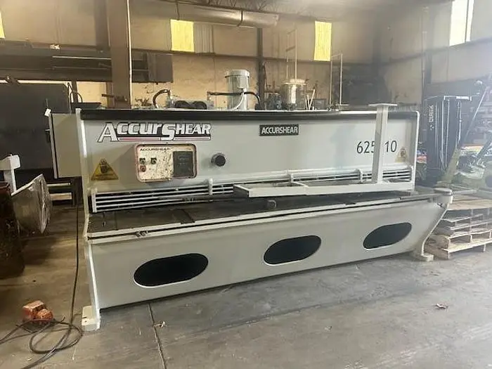 Used ACCUR SHEAR 625010 Power Squaring Shears (Inch) Arkansas US | SMF MACHINE TOOLS #300180