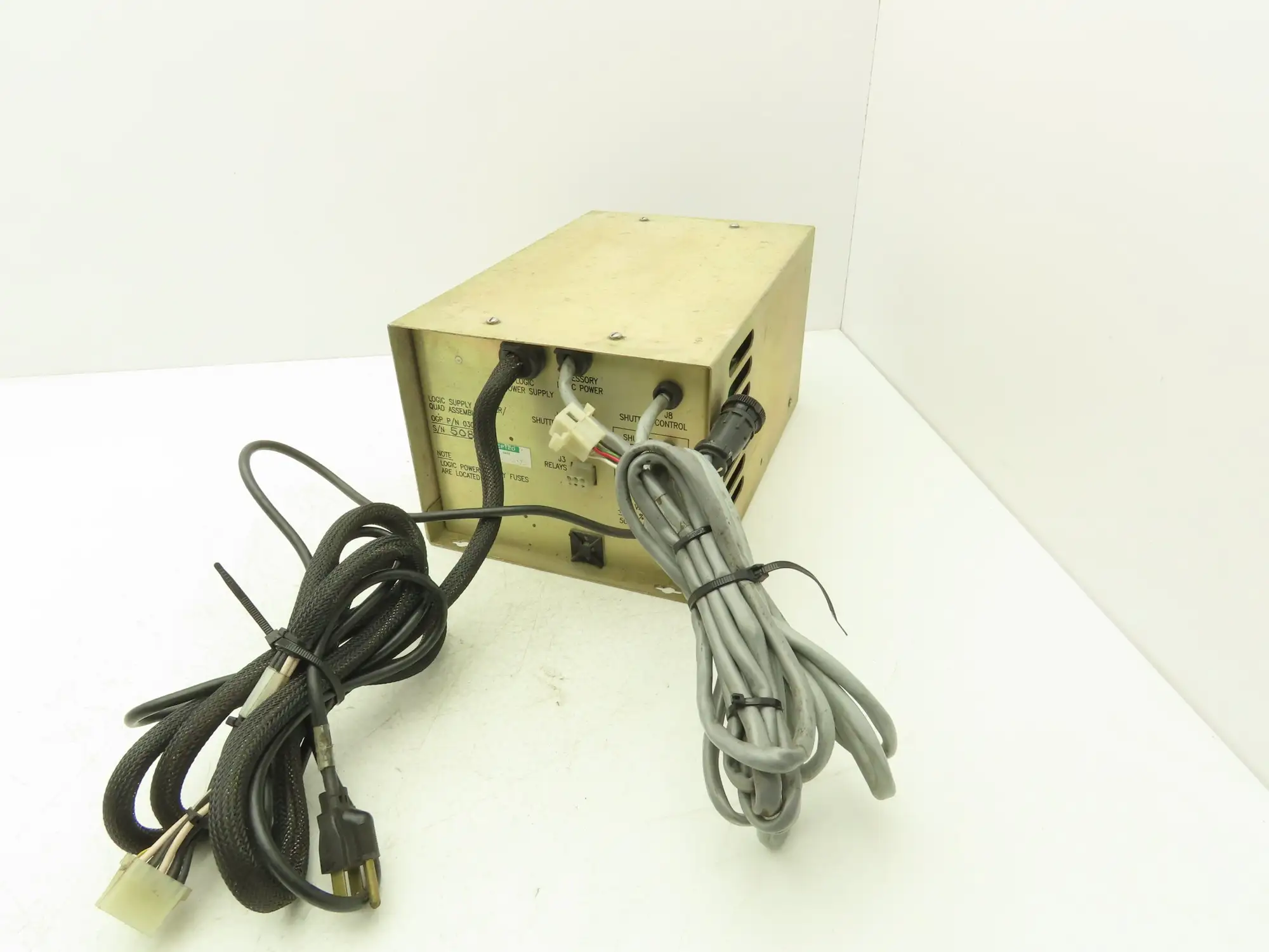 OGP Quad Assembly II Optical Comparator Logic Power Supply Shutter control