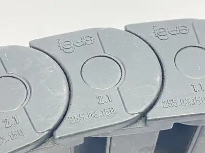 255.03.150.0 | Igus  Series 255 Energy Chain 42 Links 3.8ft Length w/ 2030.1PZ - New Other
