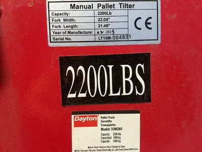 Used 2023 DAYTON 33W285 Material Handling (misc) Ohio US | HGR 24 #1304000