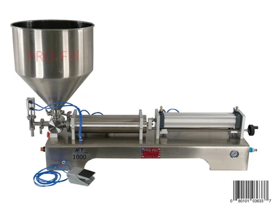 Semi-auto Single Head Piston Filler Machine - Jet Model (Air Only / Pneumatic)