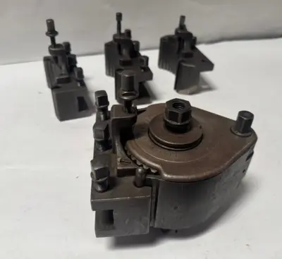 Lot of 4 Original Multifix Type C Lathe Tool Holders Switzerland Germany Made