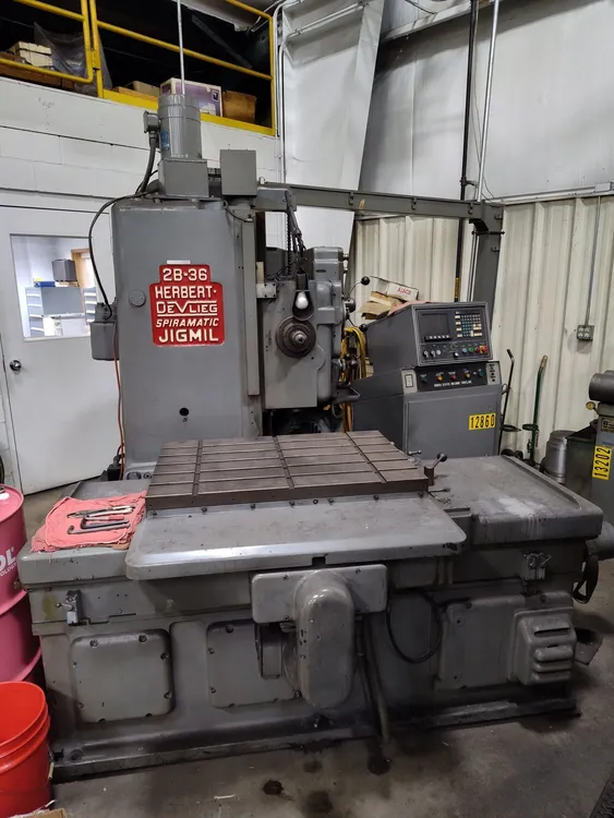 Used DEVLIEG 2B-36 PRECISION JIG MILL Jig Mills Illinois US | Asset Exchange Corporation #20294