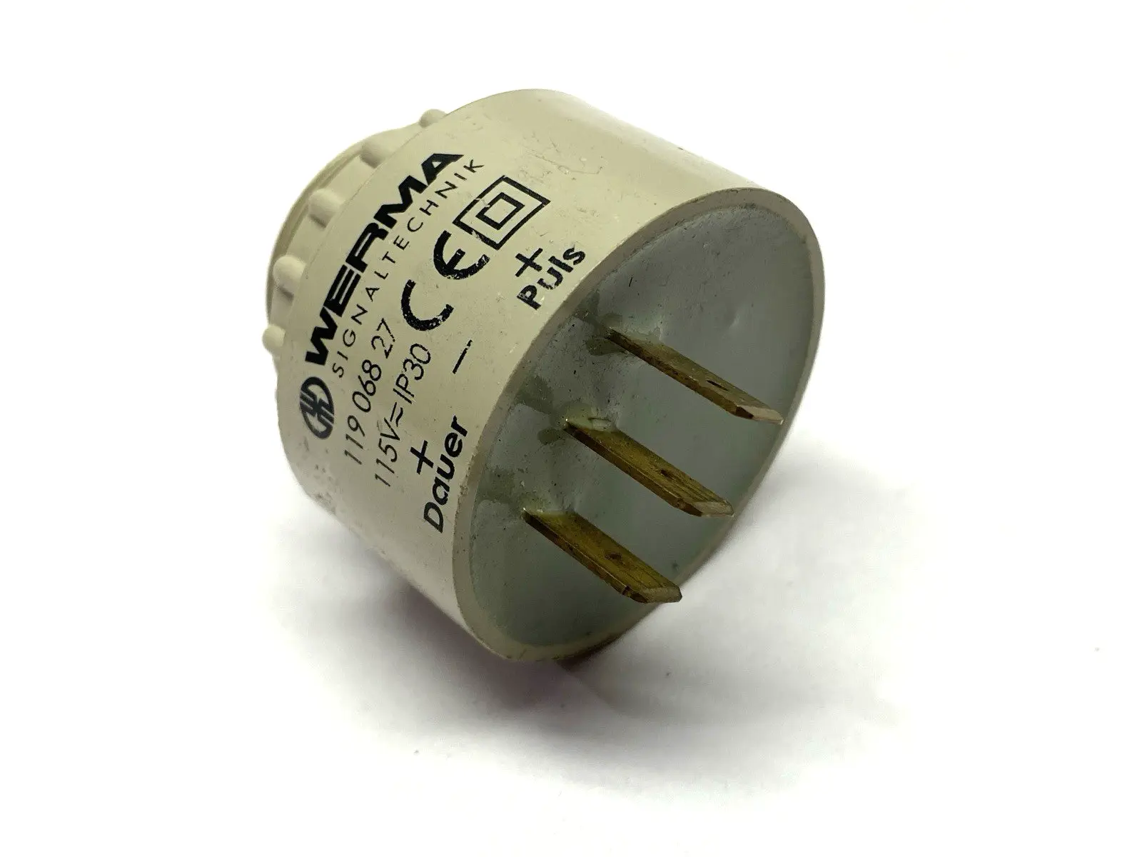 USED WERMA ELECTRONIC INDICATOR BUZZER 115V