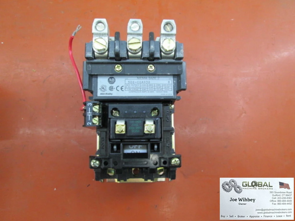 Allen Bradley 500-COA930 Series B Contactor 6 Pole, 230-32