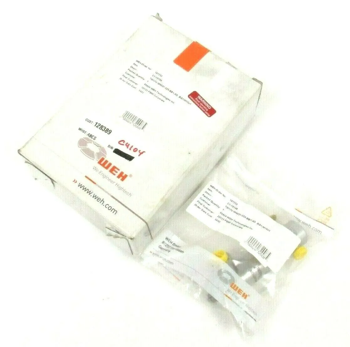 NEW WEH C1-16199 TW17V-W9031-025-BB1-XD FAST CONNECTOR C116199
