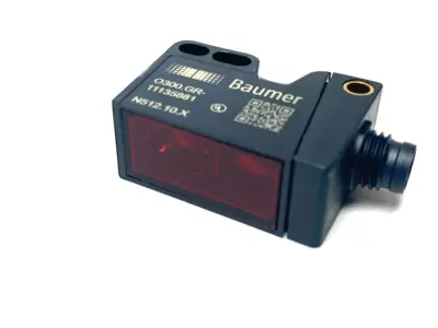 USED BAUMER LIGHT BARRIER/DIFFUSE PHOTOELECTRIC SENSOR BACKGROUND SUPPRESSION