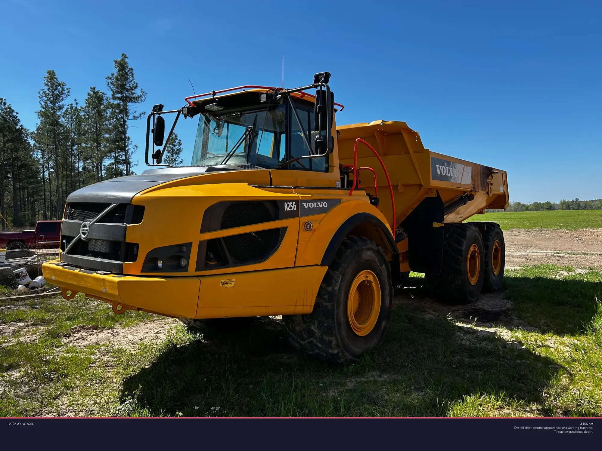 Used 2022 VOLVO A25G Articulated Dump Trucks Texas US | Proxy Equipment #1378454