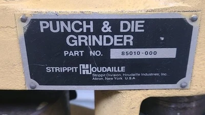 STRIPPIT Punch Die Grinder Sharpener 85010 sheet metal punch Made in USA 115V