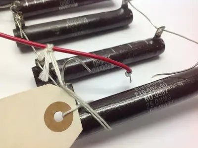 USED OHMITE RESISTOR 25 OHM SET OF 8