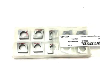 NEW ERICKSON INDEXABLE TURNING SHIM INSERT ICSN432