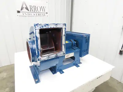 GFP 109019R Backward Incline Blower 16" Fan 9" In 8x9" Out 7.5Hp 230/460V 3Ph