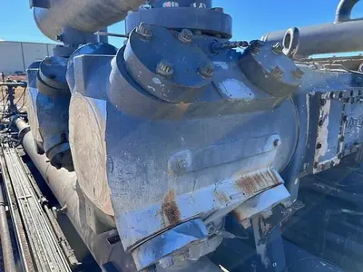 CAT G3608 / Ariel Model JGC-4 Two Stage Compressor - Cylinder Sizes 14.125" x 14.125" x 8.375" x 8.375" Less Engine