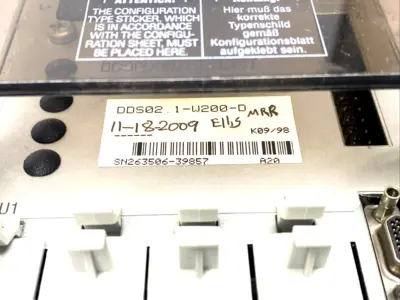 USED INDRAMAT DDS02.1-W200-D, DDS02.1-W200-DS01-02-FW