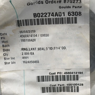 New | in-Stock Goulds B02274A01 6308 Sanitary  Pump Indiana US | J&J Industrial Supply #1427165