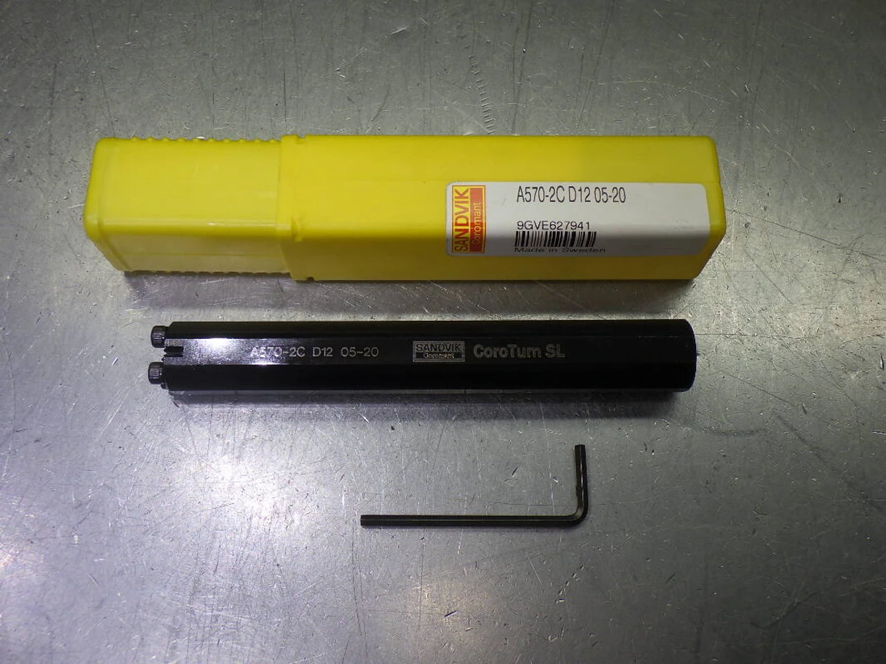 Sandvik SL20 Coolant Thru Boring Bar 20mm Shank A570-2C D12 05-20 (LOC775)