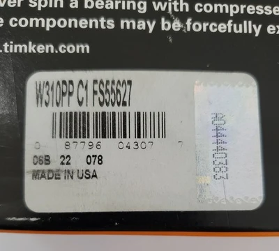 NEW Timken W310PP