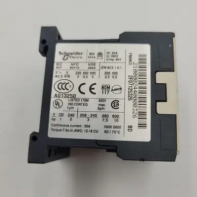 Used TELEMECANIQUE TELEMECANIQUE CONTACTOR LP1K12 10BD PLC Contactors | ND Industrial Surplus #1221335