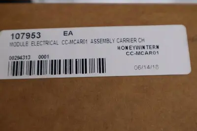 NEW Honeywell 51403892-100 REV. B Carrier Channel STOCK G81