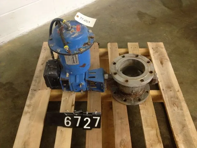 Neles Jamesbury 6"-150 V-Ball Control Valve