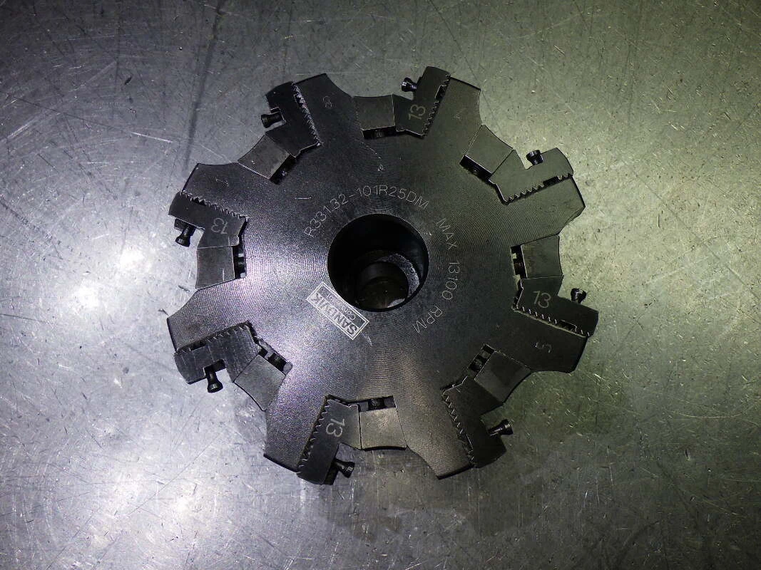 Sandvik 4" (.315") Indexable Slot Mill 1" Arbor R331.32-101R25DM (LOC3644)