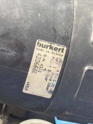 Used Burkert 420666E,642293B,642292A Parts (Hydraulics and Pneumatics) Indiana US | J&J Industrial Supply #1356844