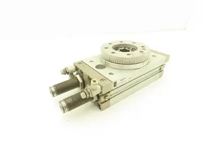 SMC MSQB70R Pneumatic Rotary Actuator Table Air Cylinder 180° Rotation