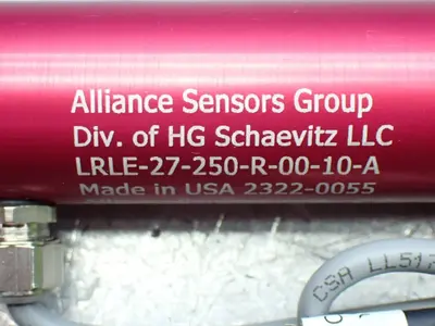 New | in-Stock ALLIANCE SENSORS GROUP LRLE27250R0010A Transducers Ohio US | HGR 24 #901150