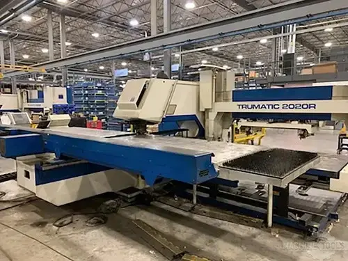 Used 2004 TRUMPF TRUMATIC 2020R Turret Punches Illinois US | Machine Tool Bids 7 #204227