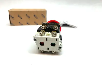 10250T1063C47-1X | Eaton  Momentary Push Pull Operator Switch, Red Lens, Pushbutton - New