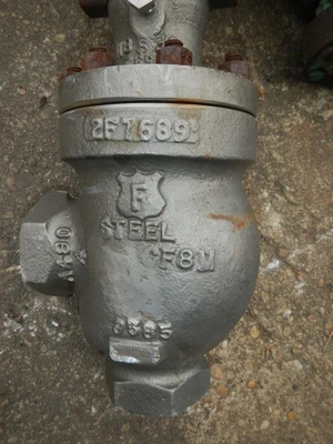 Fisher 1 1/2" 600 Class 316 Stainless Steel Control Valve