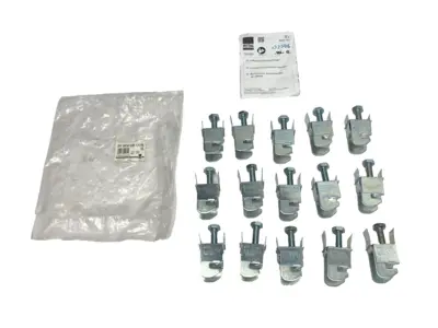New | in-Stock Rittal Conductor Terminal, Carbon Steel, Zinc-Plated, LOT OF 15 Terminal Blocks Michigan US | Maverick Industrial Sales #1487285