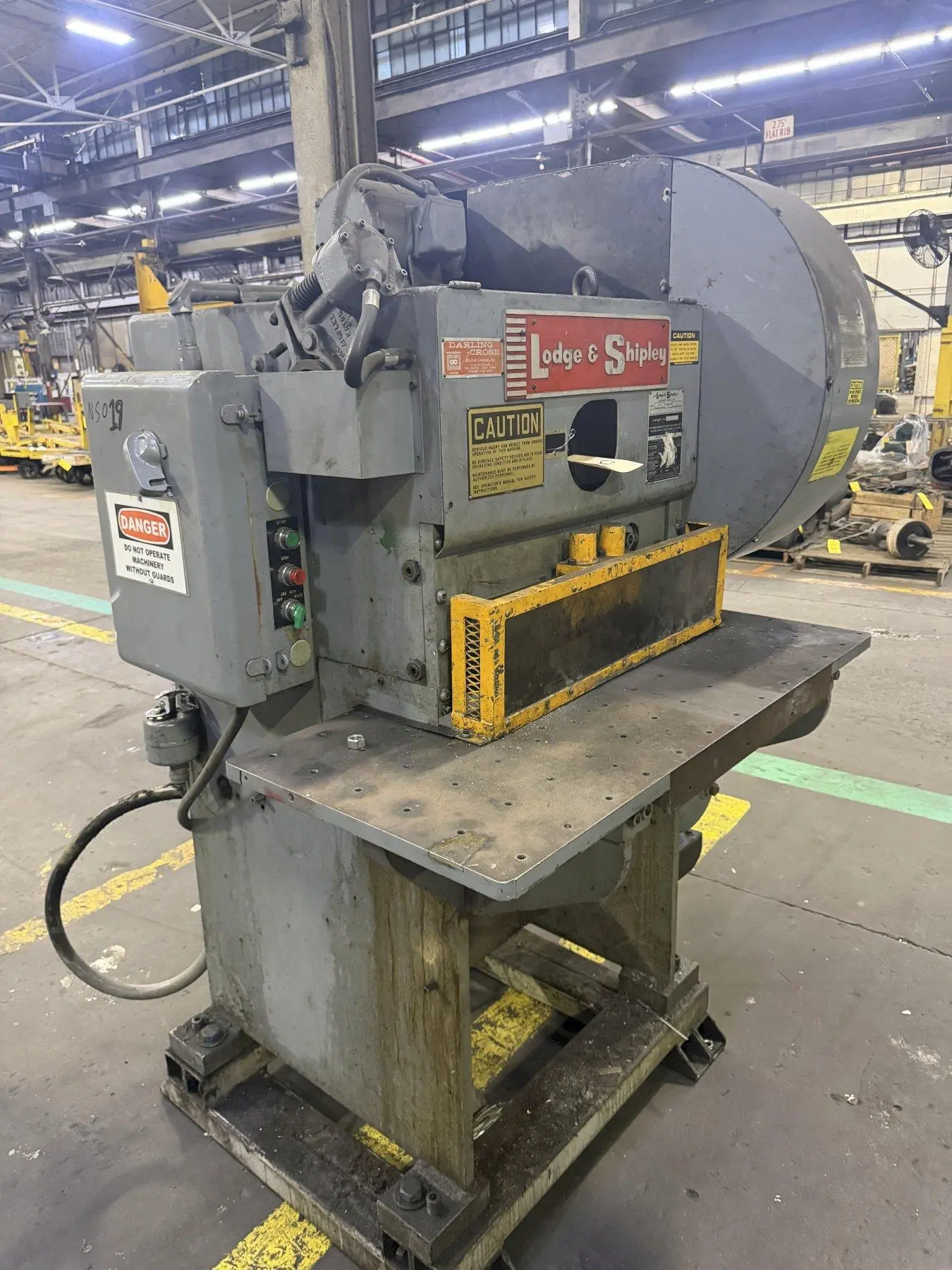 24" X 10 GA LODGE & SHIPLEY MODEL #S-25CT24 MECHANICAL SHEAR : YOBRO 25243