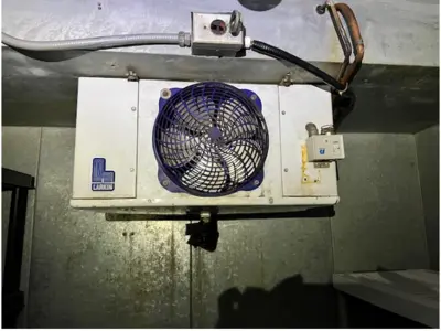 USED CUSTOM BUILT Indoor Freezer