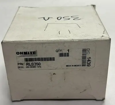 New | in-Stock OHMITE RLS350 Misc Electrical & Power Parts Ohio US | Surplus Asset Holdings #1238915