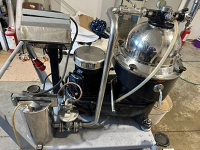 IMMA Micro automatic juice/wine clarifier, 316SS.