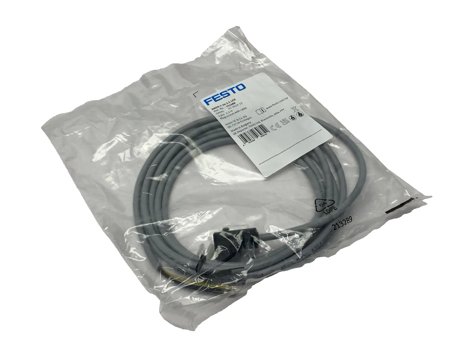 NEW FESTO KMC-1-24-2.5-LED, 151688