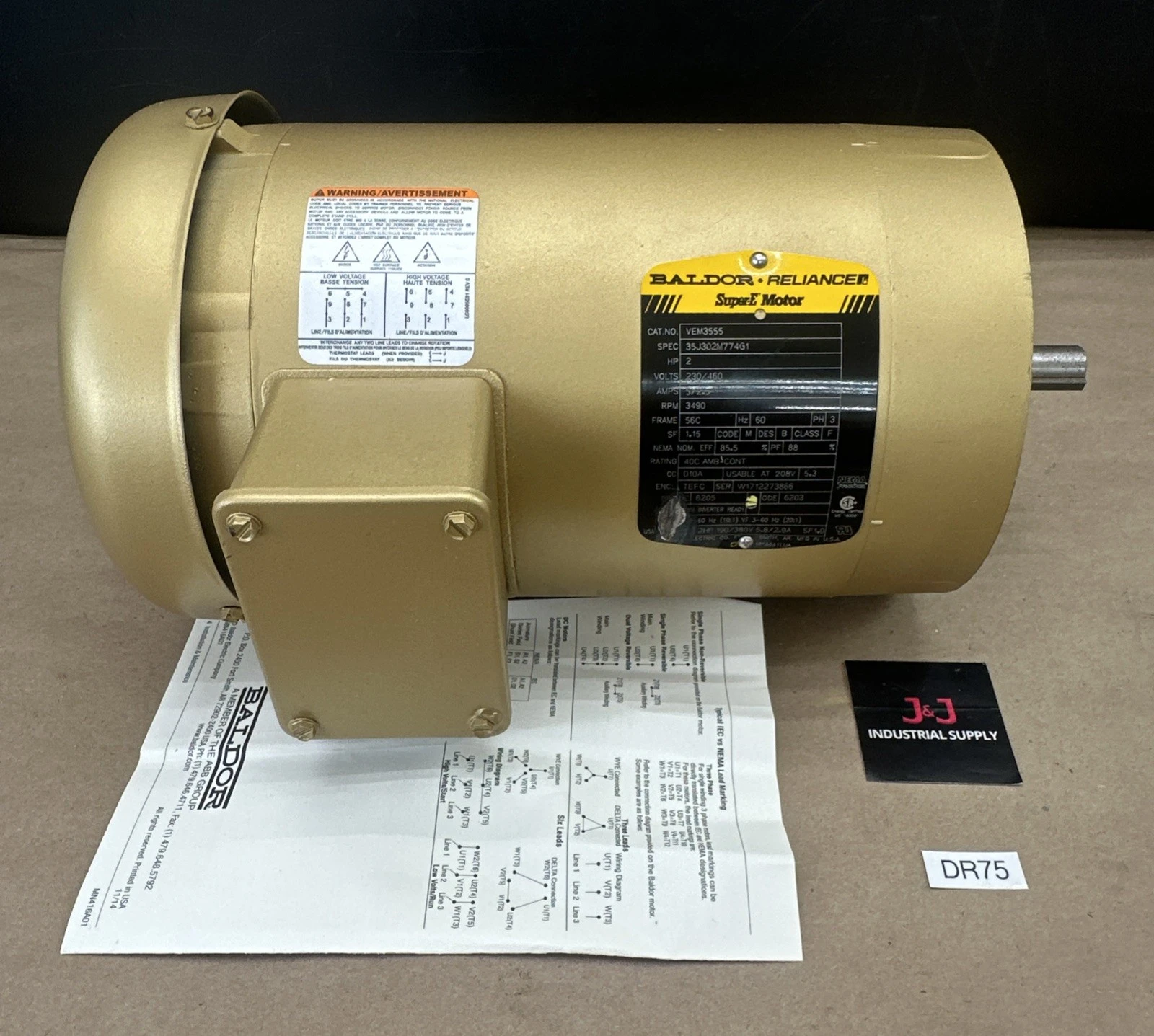 NEW ABB VEM3555