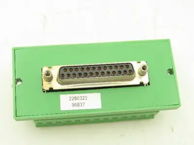 Phoenix Contact Terminal to D-SUB Connector 50-Pin 37-Pin 25-Pin Mixed Lot of 7