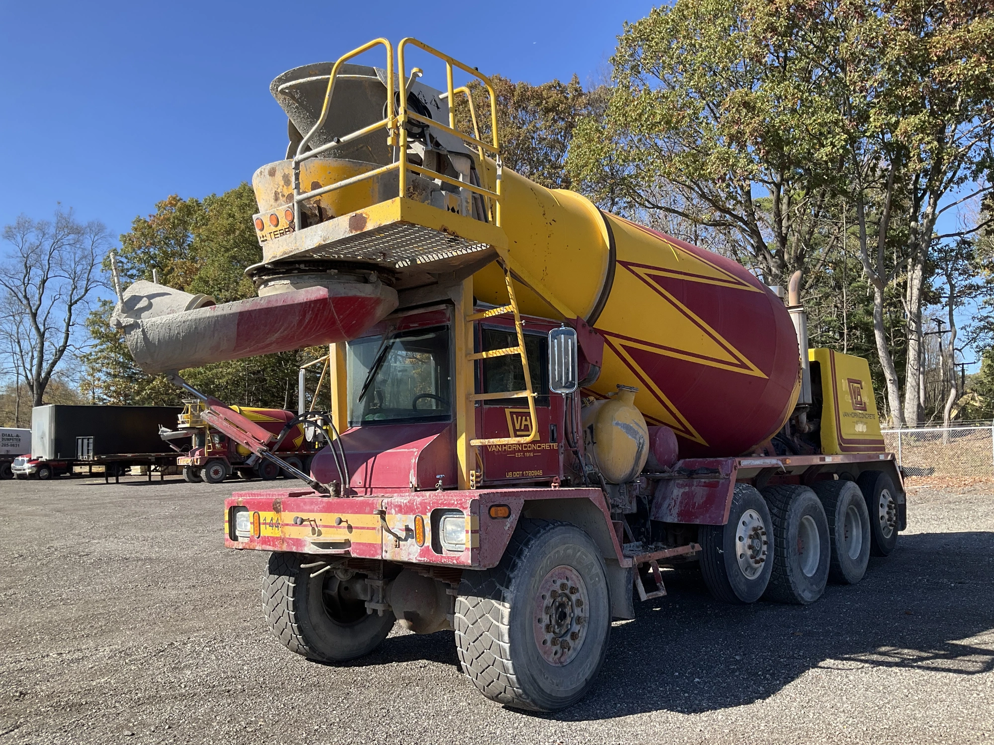 Used 2001 ADVANCE 5 AXLE Concrete Mixer Trucks Michigan US | Miedema Asset Management Group #1579194