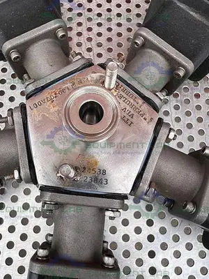 USED 5 ITT ADVANTAGE 5 WAY STAINLESS STEEL DIAPHRAGM VALVES W/ VALVE POSITIONER