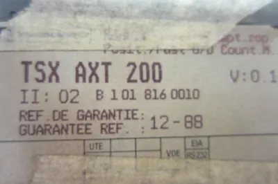 USED TELEMECANIQUE TSX-AXT-200 COUNTER MODULE TSXAXT200