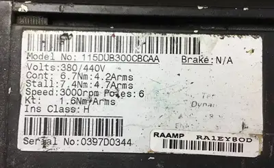USED Control Techniques DutymAx DS