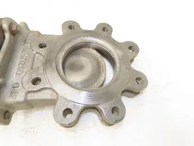 DeZurik 827 4" Stainless Lug Knife Gate Valve Rising Stem Metal Seat 316SS