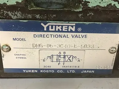 USED YUKEN DHG-06-3C40-E-5033